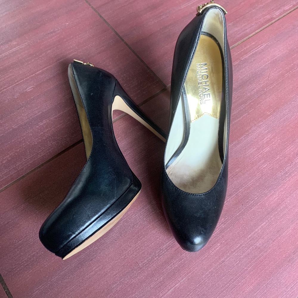 MICHAEL Michael Kors Hamilton platform pumps